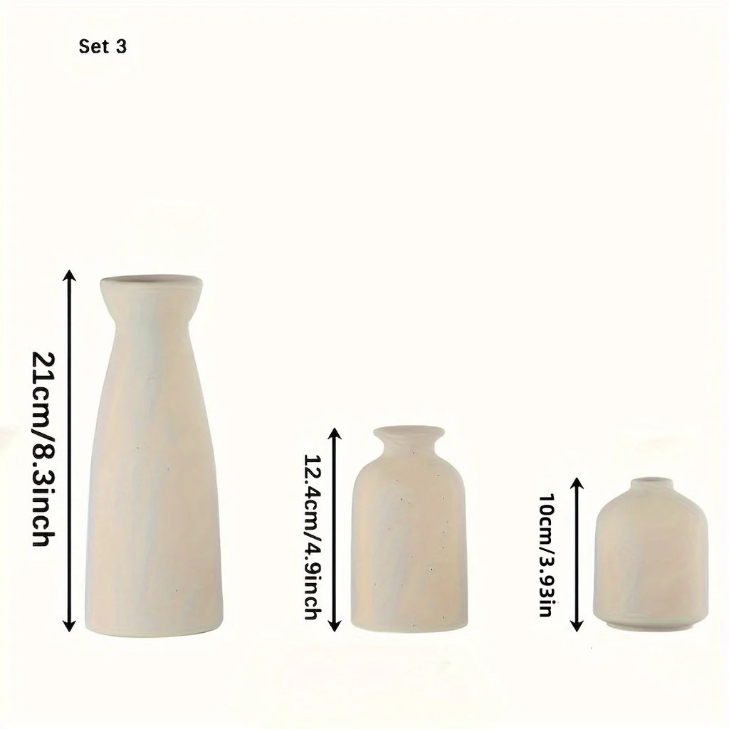 Set Aria Trio Vase en céramique